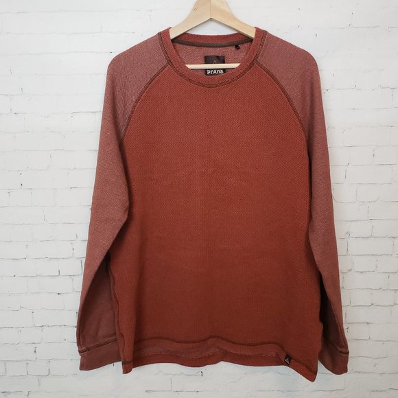 burnt orange sweatshirt